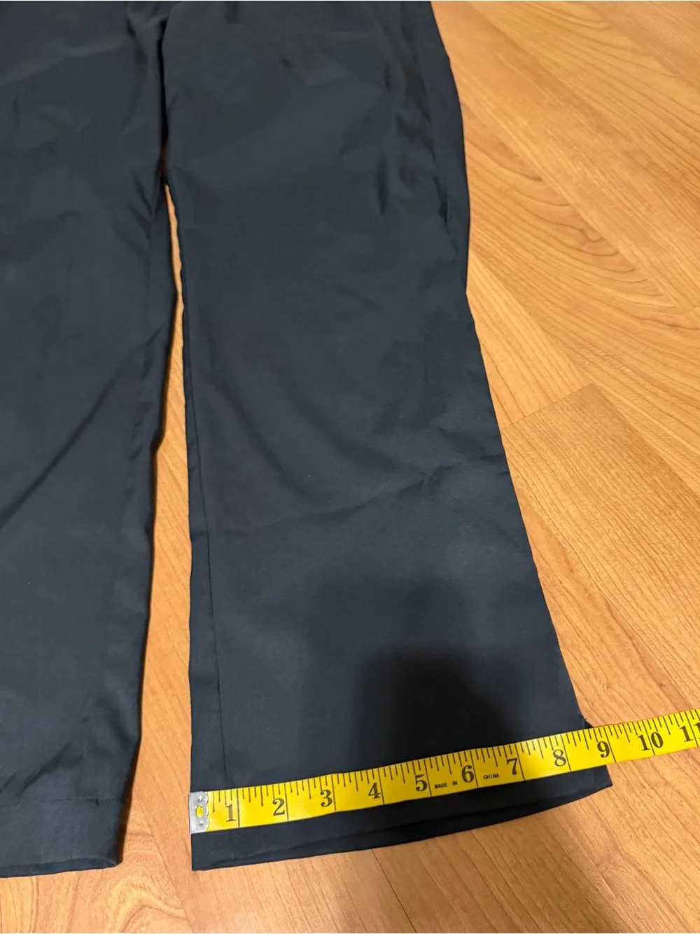 Nike Golf Dri-FIT Black Flat Front Stretch Pants Regular Fit 36x30